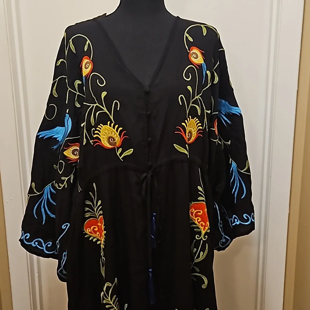 Boho Maxi Dress NWT - Picture 4 of 6